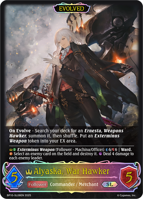 Alyaska, War Hawker (Evolved)
