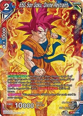 SSG Son Goku, Divine Restraint (Foil)