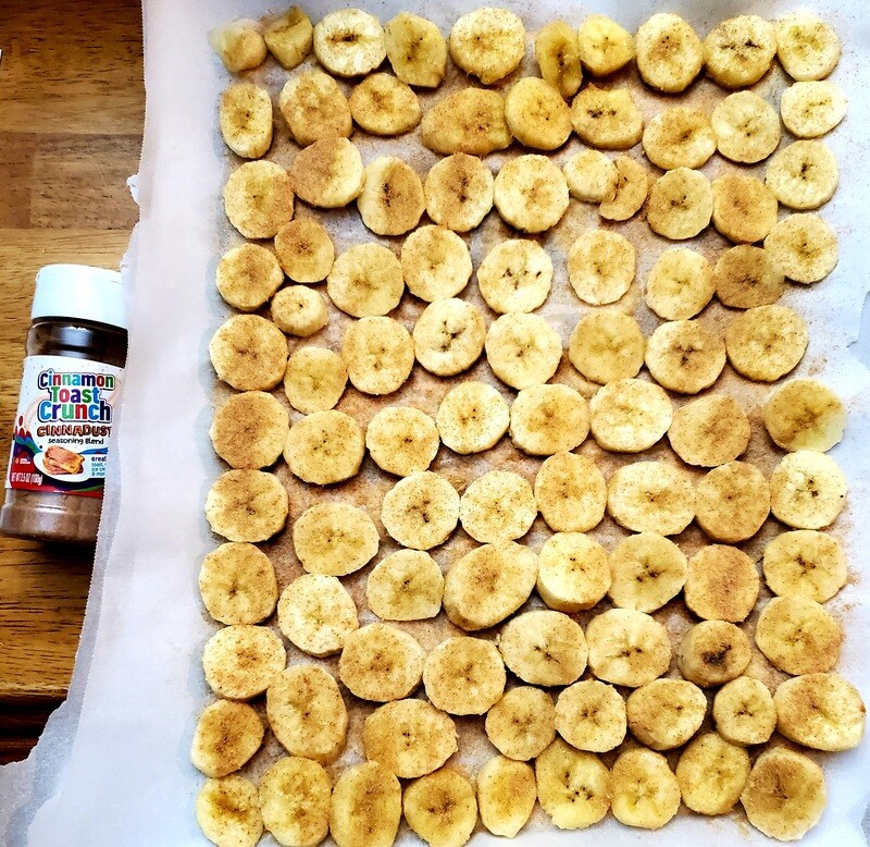 Freeze Dried Cinnamon Sugar Bananas
