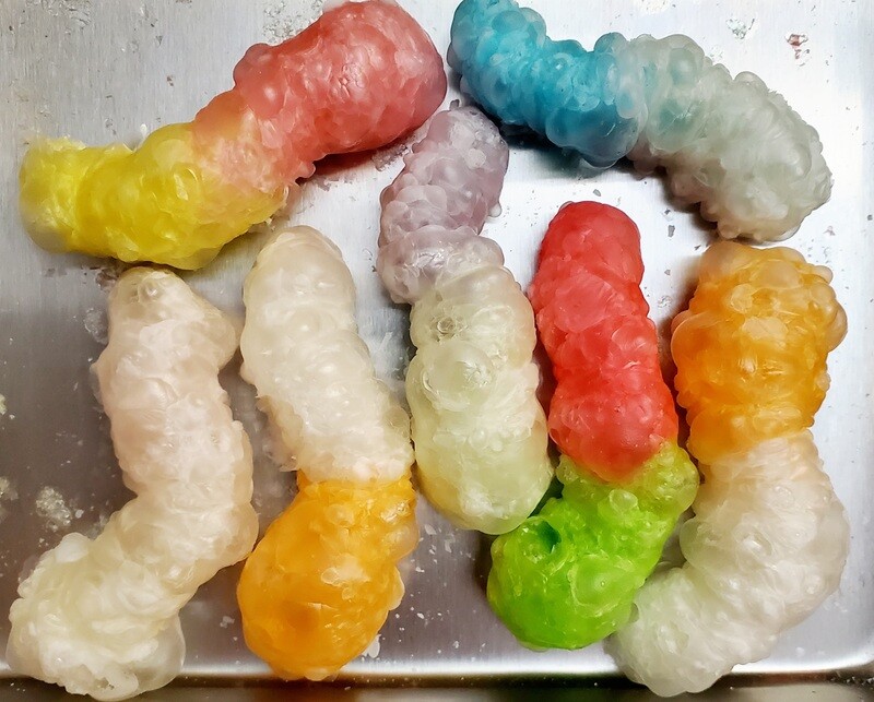 Freeze Dried Gummy Worms