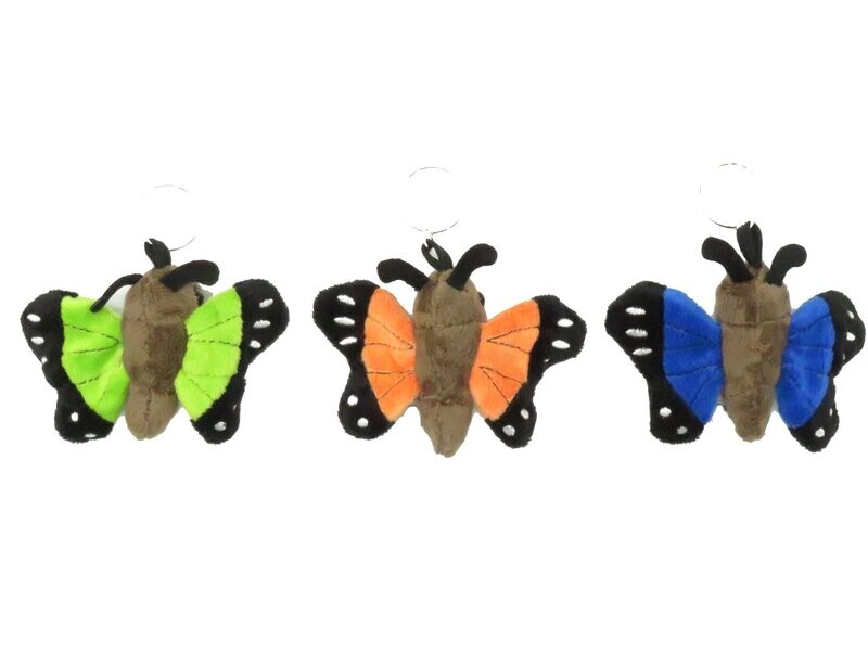 Pluche sleutelhanger | 3 kleuren