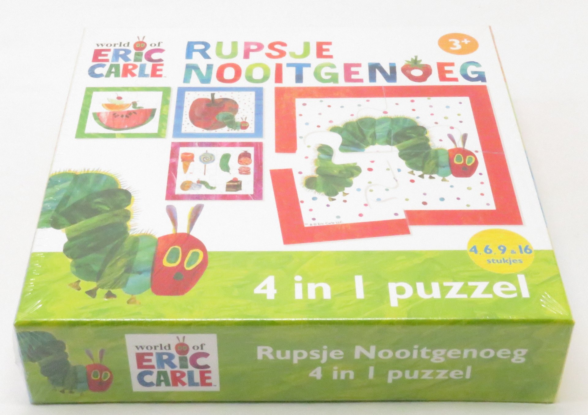 Rupsje Nooitgenoeg  4 in 1 puzzel