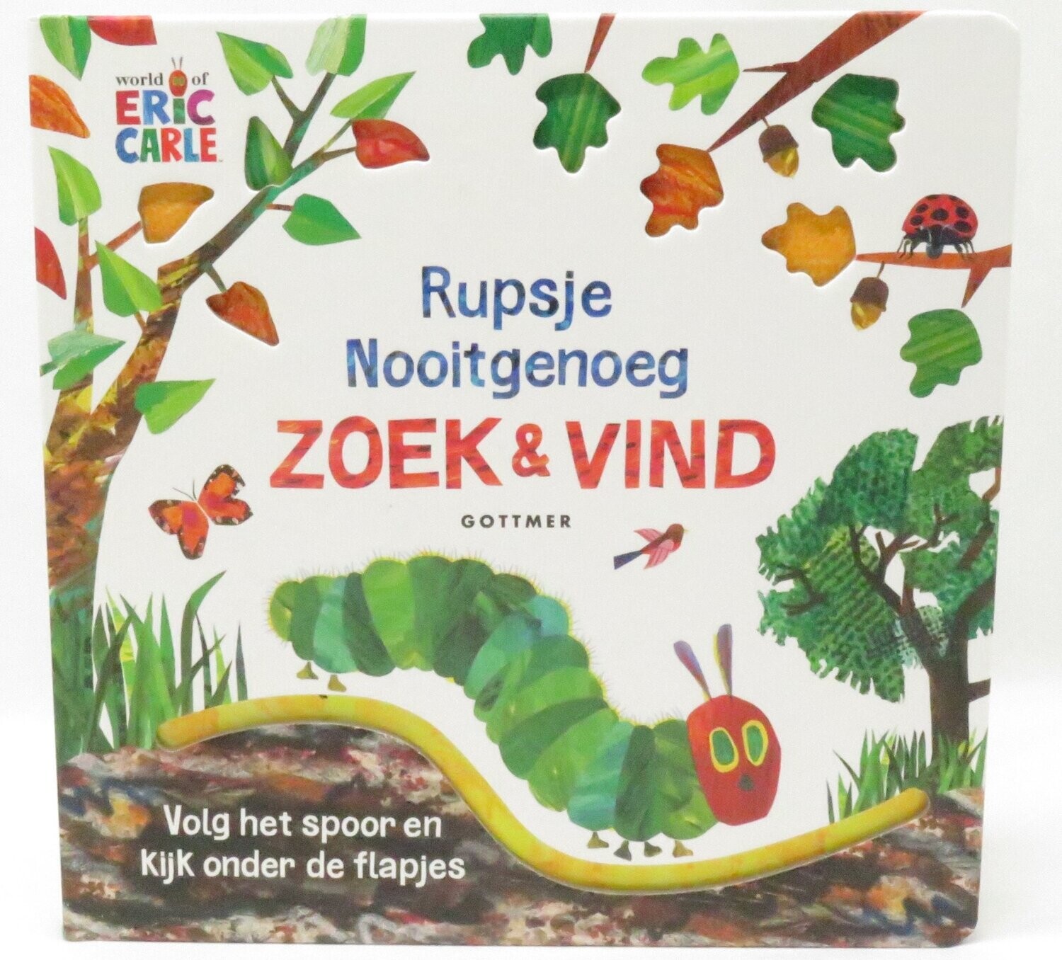 Rupsje Nooitgenoeg zoek & vind flapjesboek