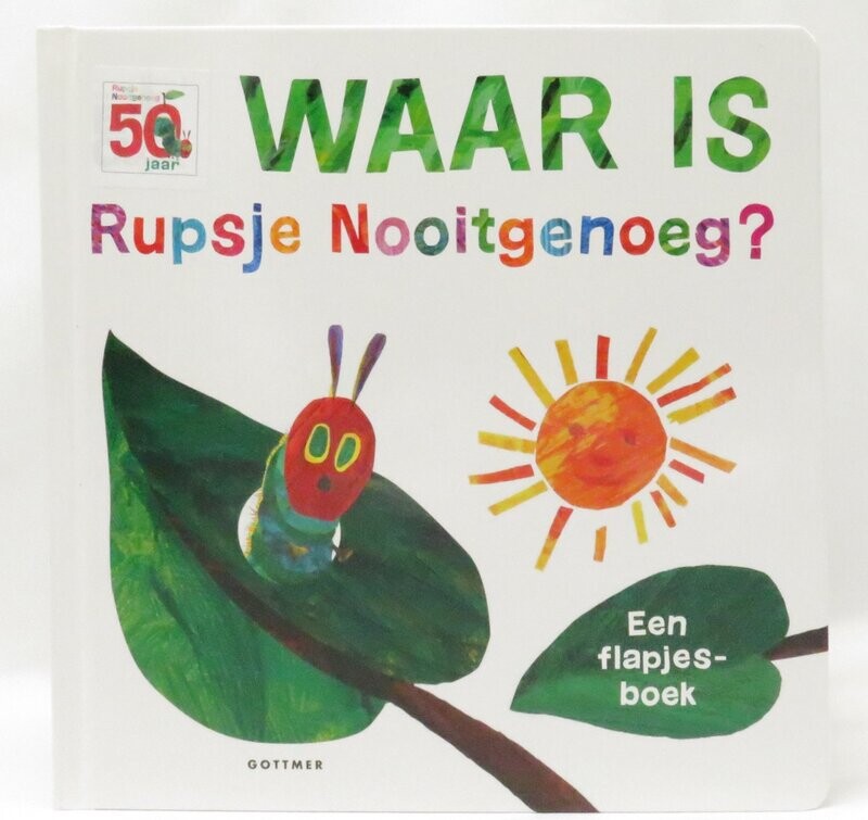 Flapjesboek Waar is Rupsje Nooitgenoeg