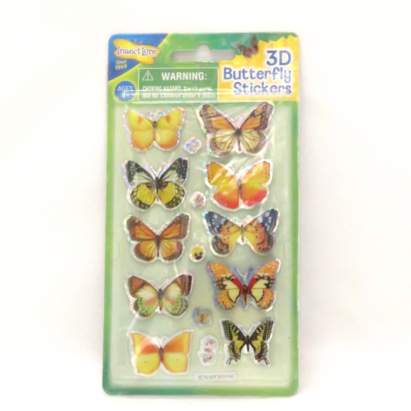 Glinsterende 3D stickers