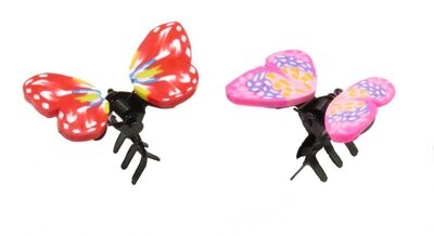 Haarklemmetjes mini vlinder 4 stuks