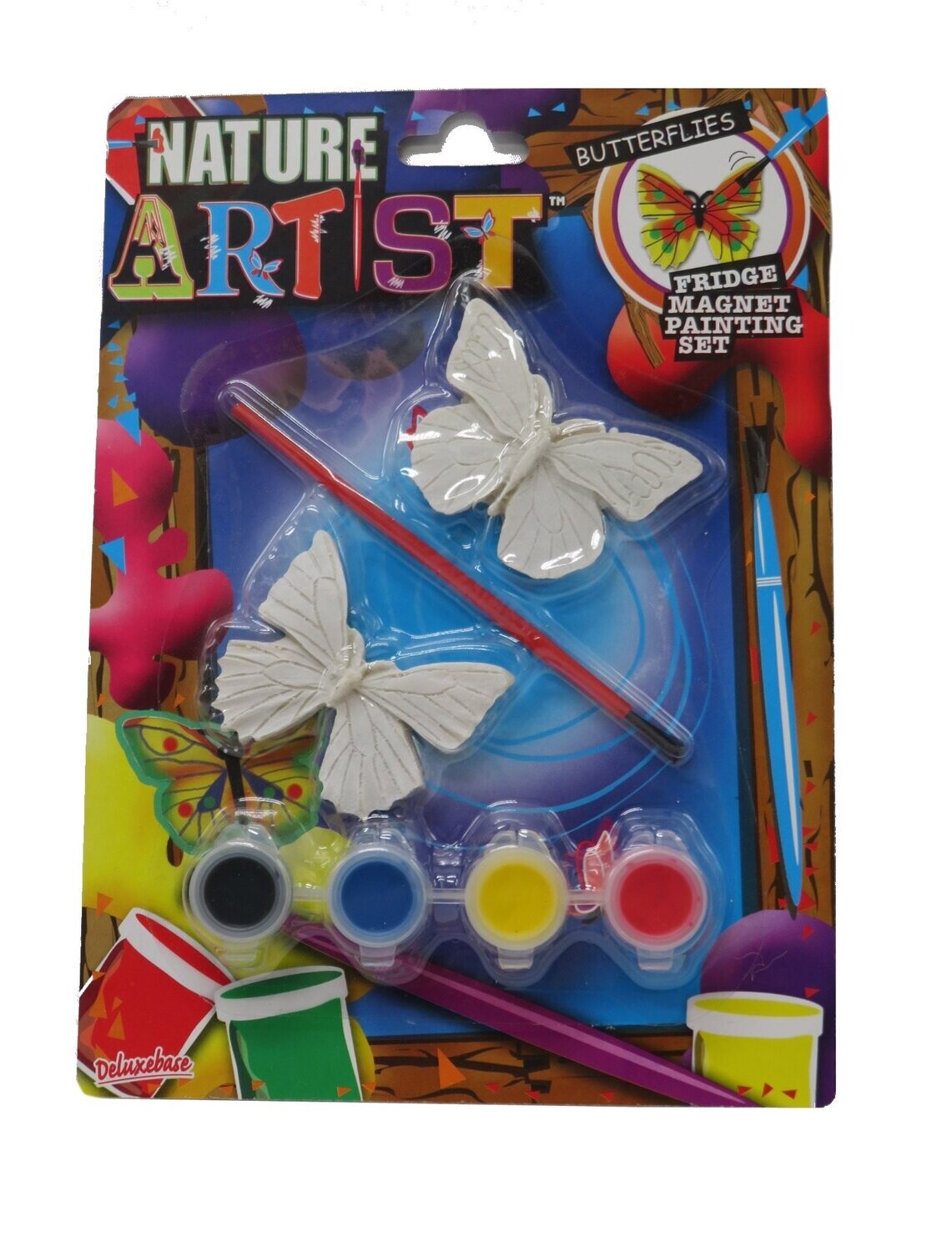 Schilderset vlinder magneet