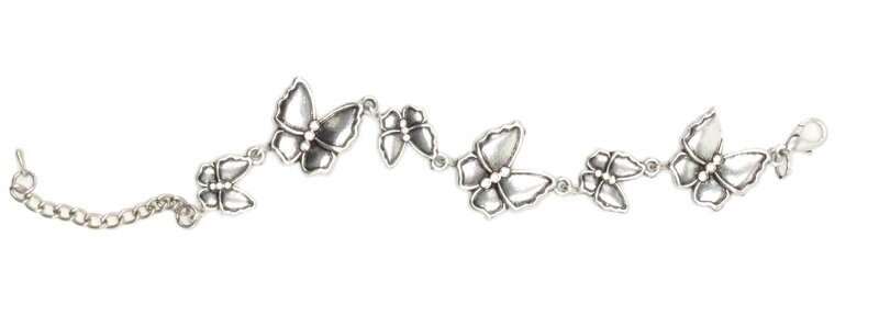 Schakelarmband vlinders