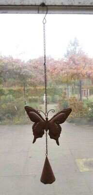 Bel vlinder roest | 59 cm