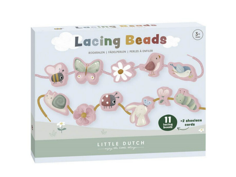 Little Dutch Rijgkralen bloemen en vlinders
