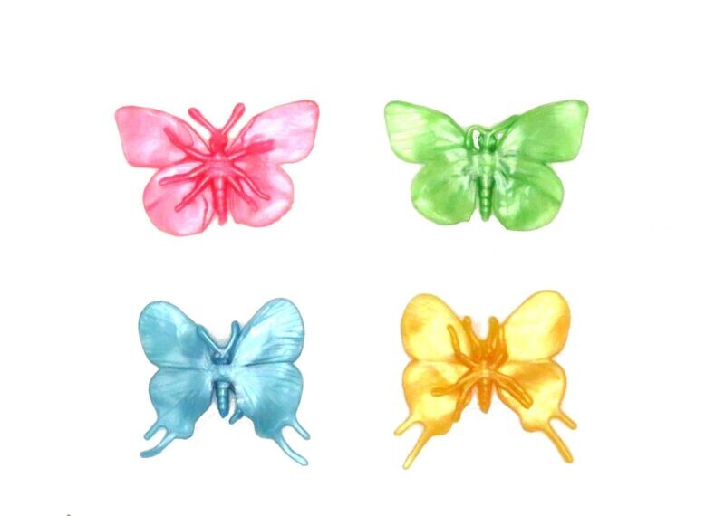 Rekbare vlinders | set van 4