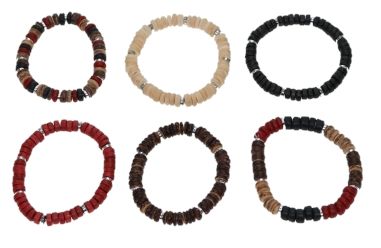 Armband kokosnootkralen | 6 designs