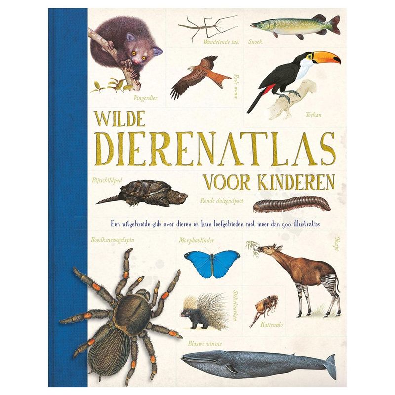 Wilde dierenatlas voor kinderen Wilde dierenatlas voor kinderen