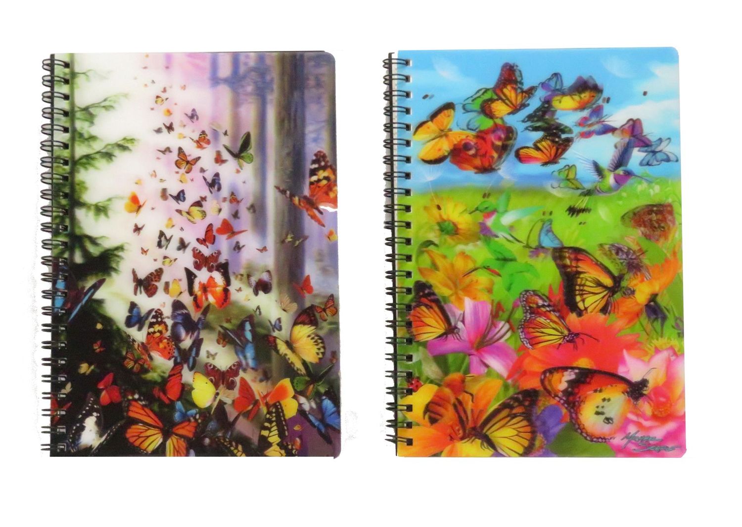 Notitieboek 3D Vlinders A6 | 2 varianten