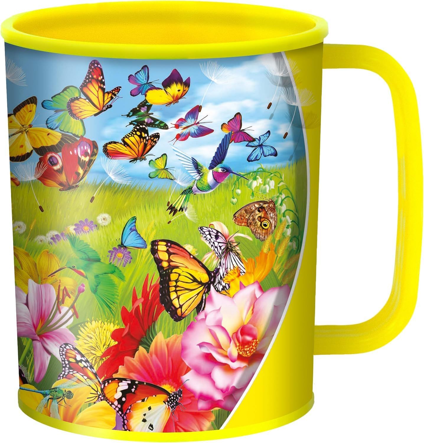 Drinkbeker 3D vlinders | 300ml