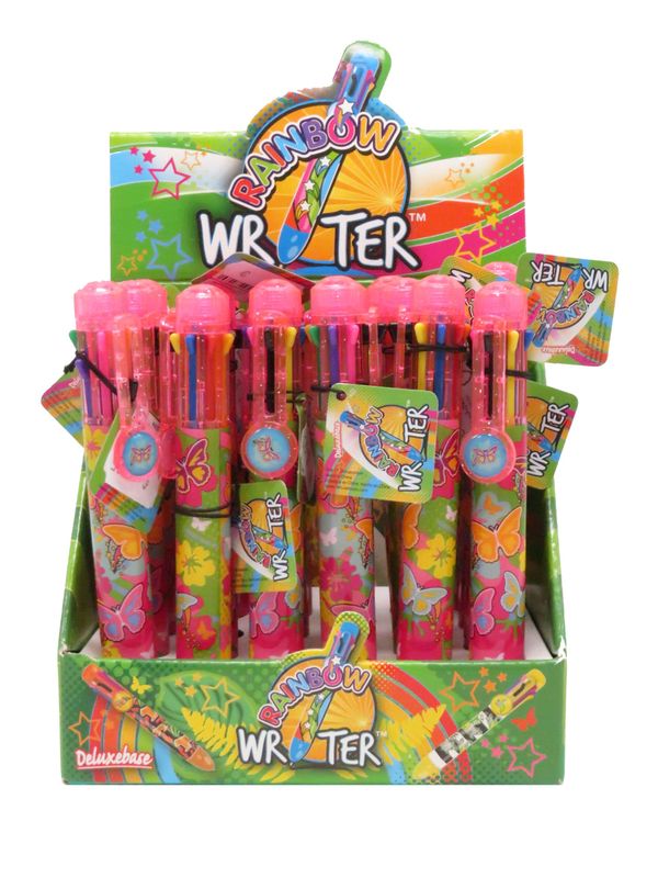 Pen vlinders - schrijft in 8 kleuren