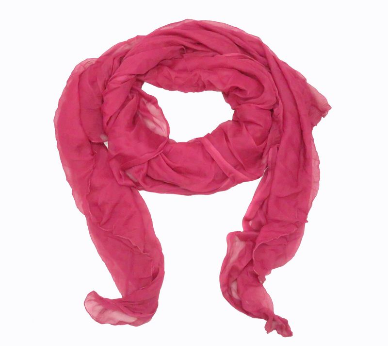 Sjaal van 100% Georgette zijde | 6 kleuren