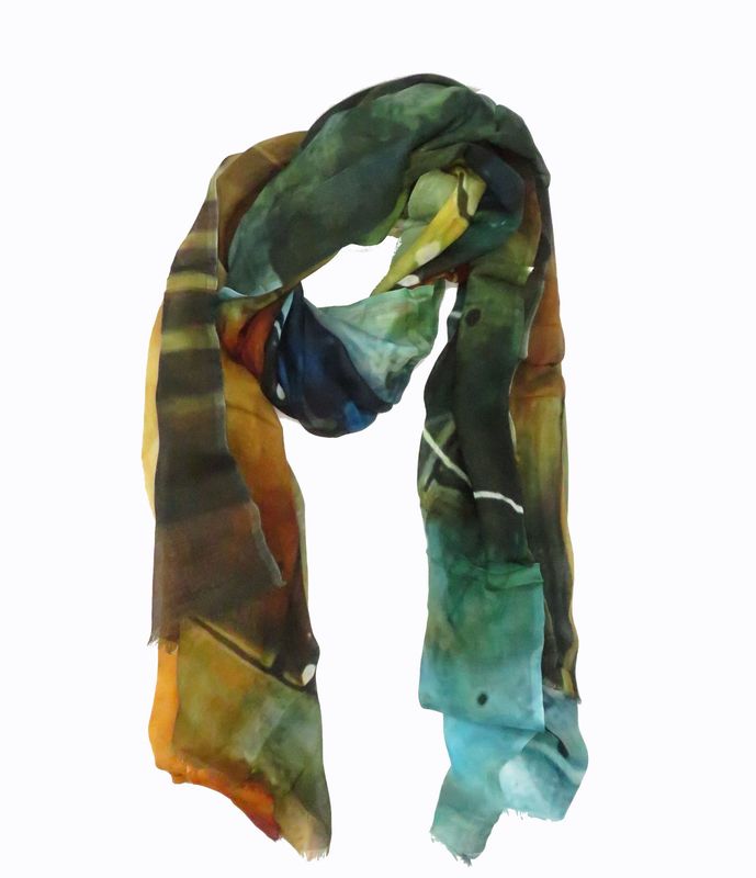 Sjaal van 100% zijde | 3 designs