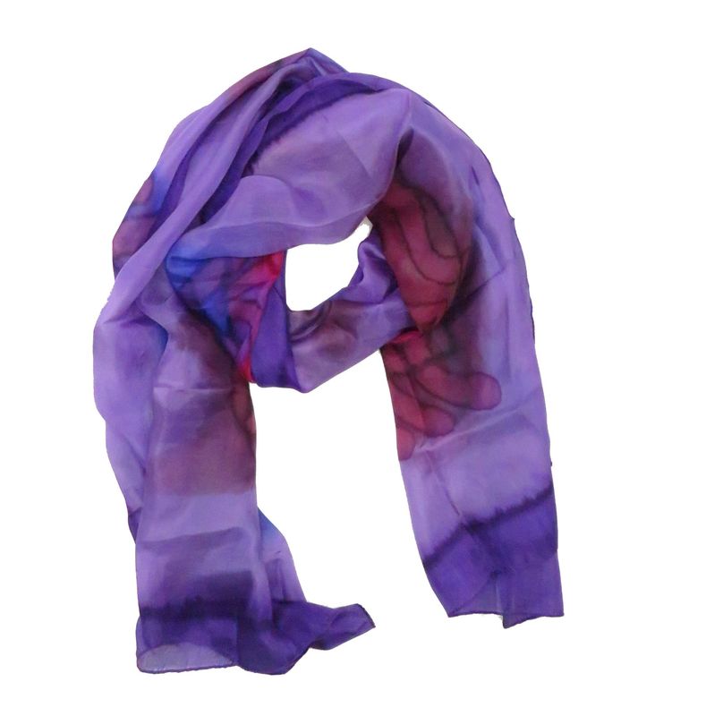 Sjaal zijde ombré  | 5 kleurvarianten