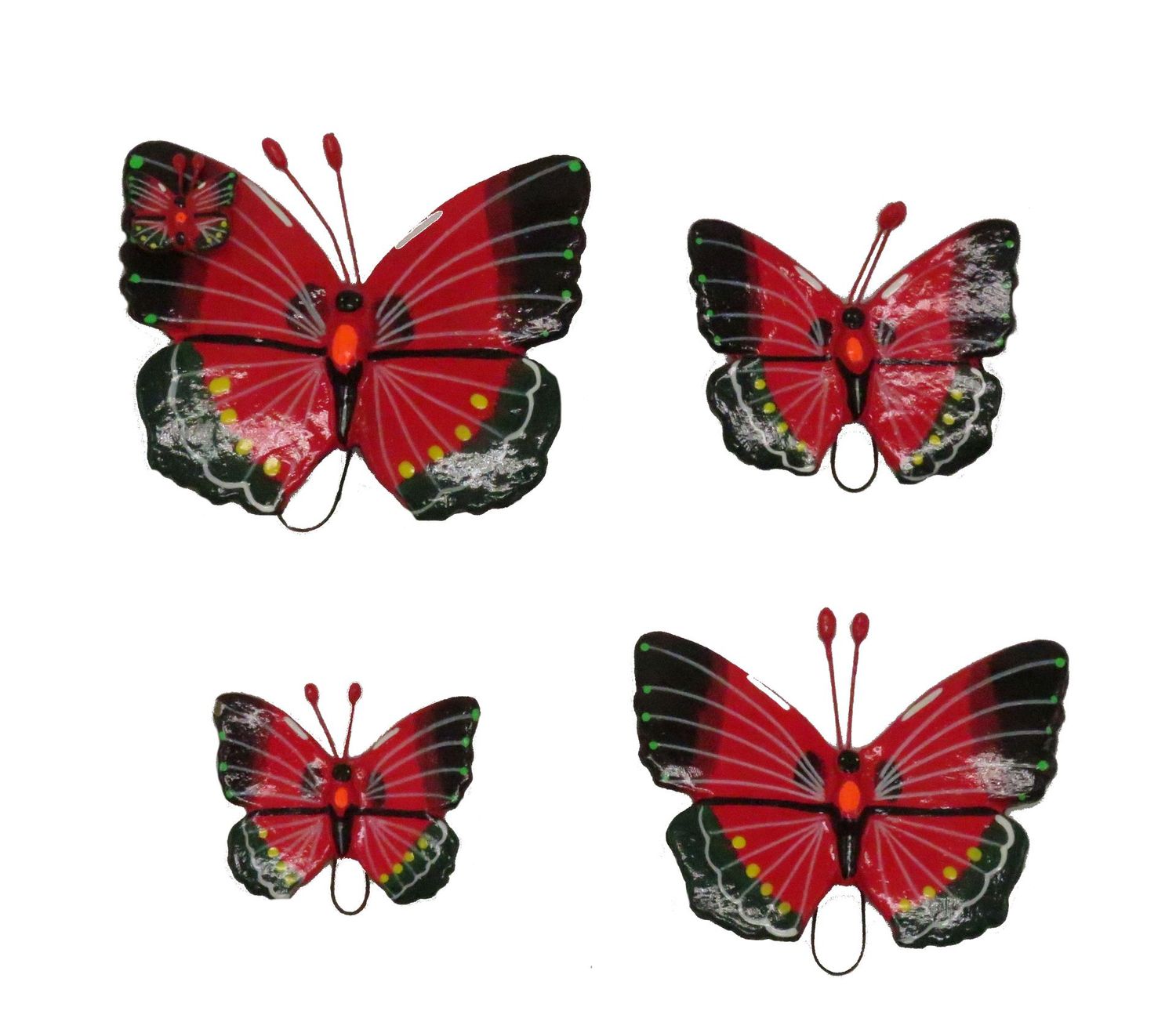 Aardewerk vlinder | 4 maten | 2 kleuren