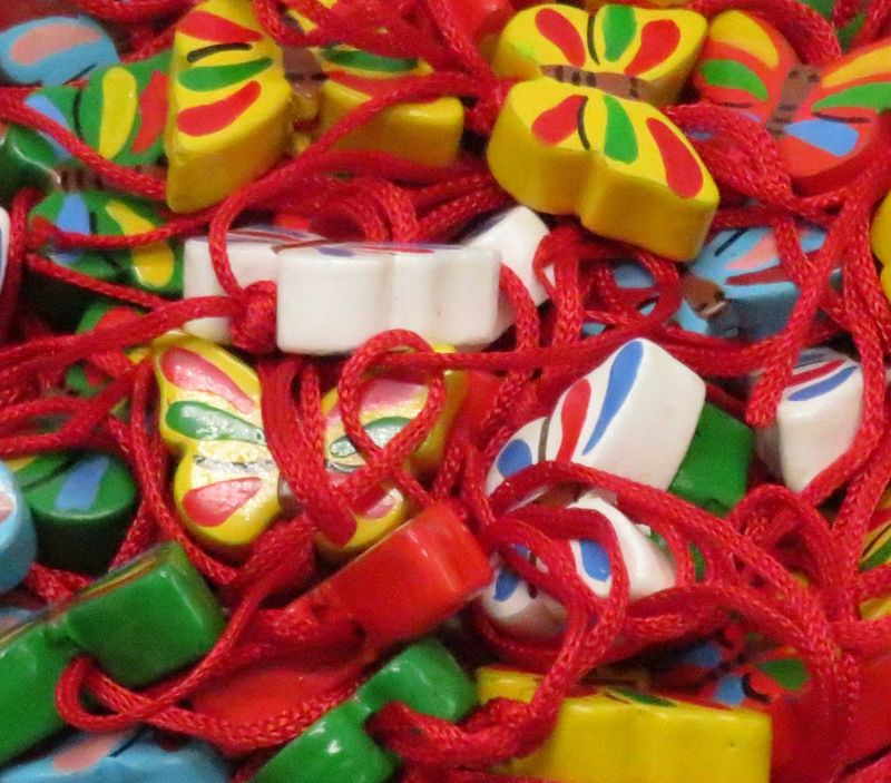 Houten vlindertje | 5 kleuren