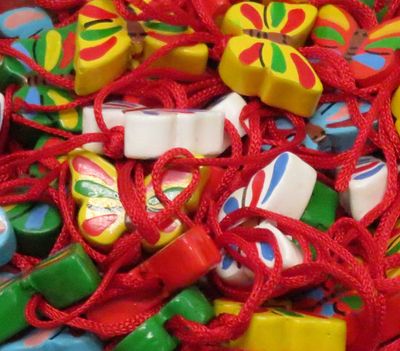 Houten vlindertje | 5 kleuren