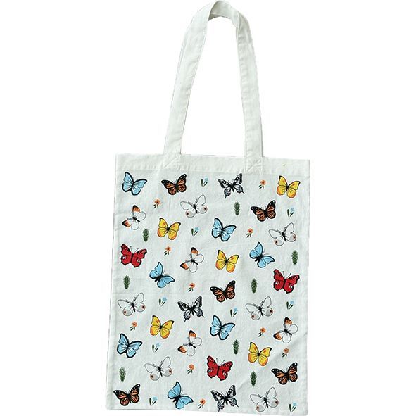 Herbruikbare tas vlinders