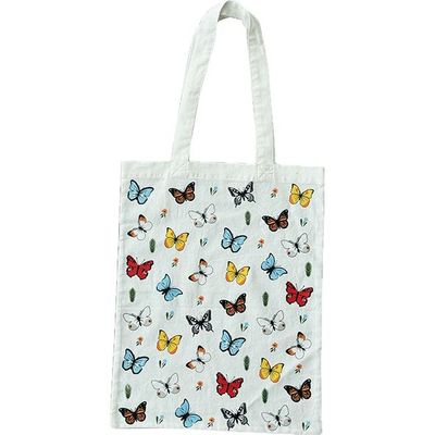 Herbruikbare tas vlinders