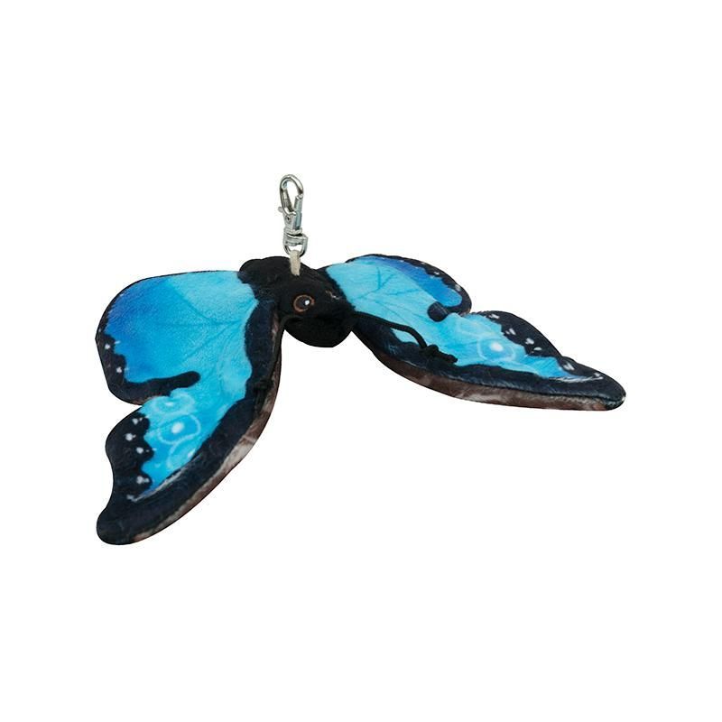 Sleutelhanger blauwe Morpho