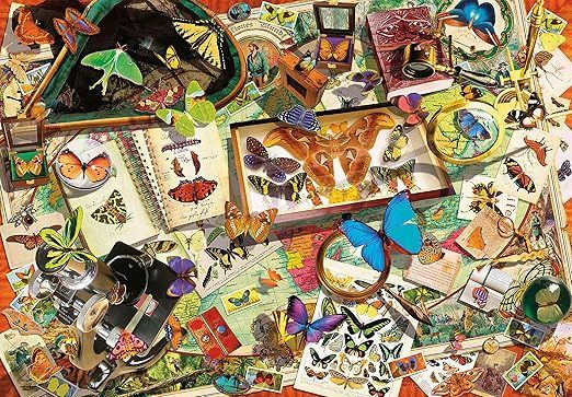 Puzzel De vlinder verzamelaar | 500 st.