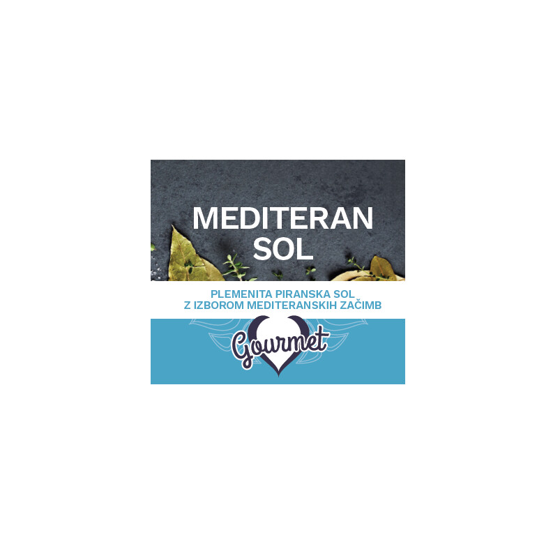 MEDITERAN SALT – salt with herbs and spices 100g