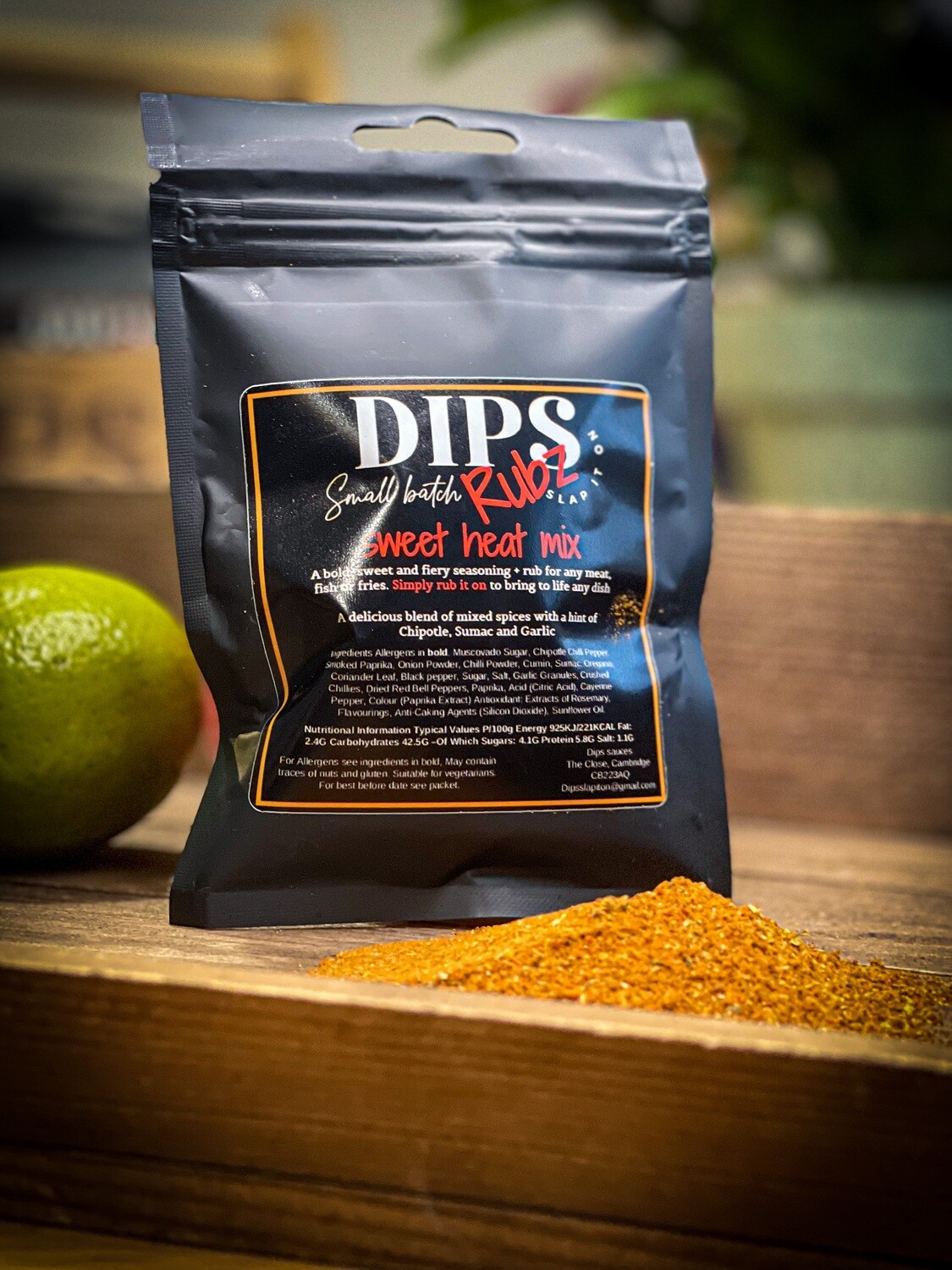 ​Dips Chipotle, Honey + Mustard sauce 300ml​ + 70G Sweet Heat Rub ​ Combo