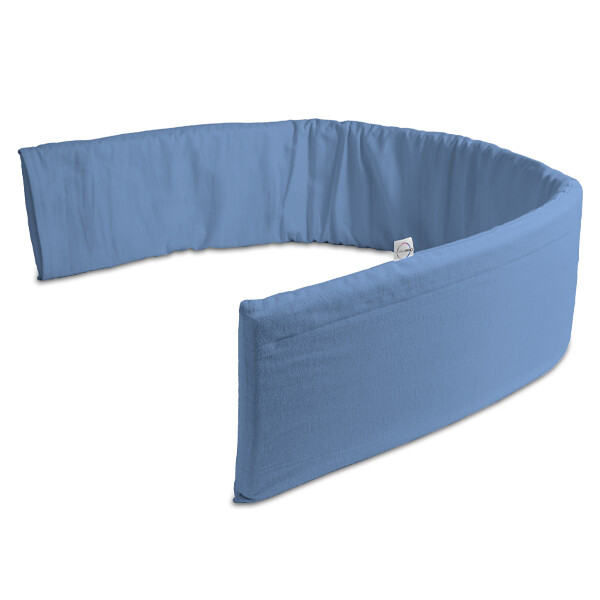 Cot Bumper and Cover (Blue)