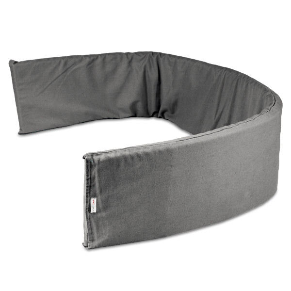 Cot Bumper and Cover (Grey)