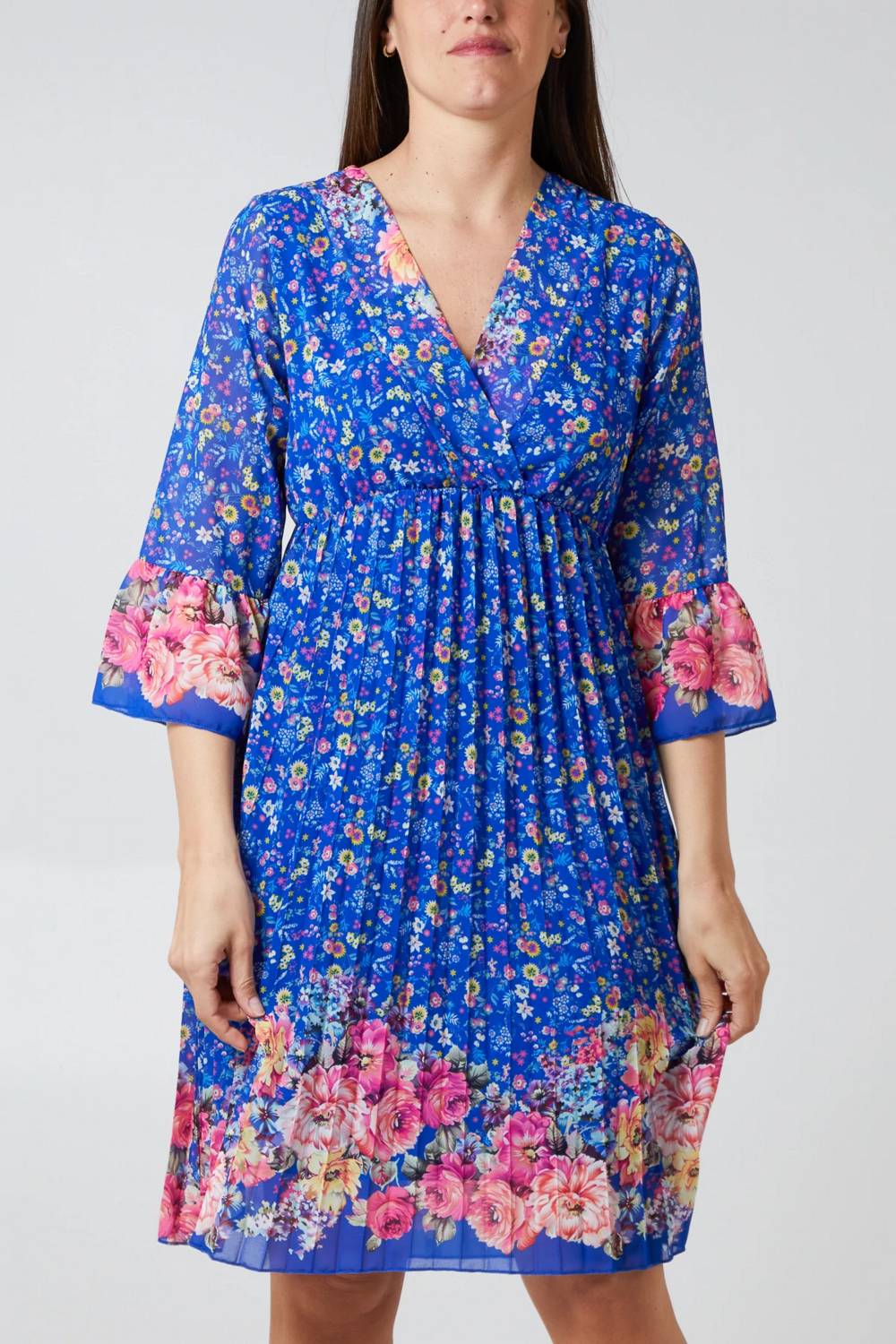 Floral Wrap Dress