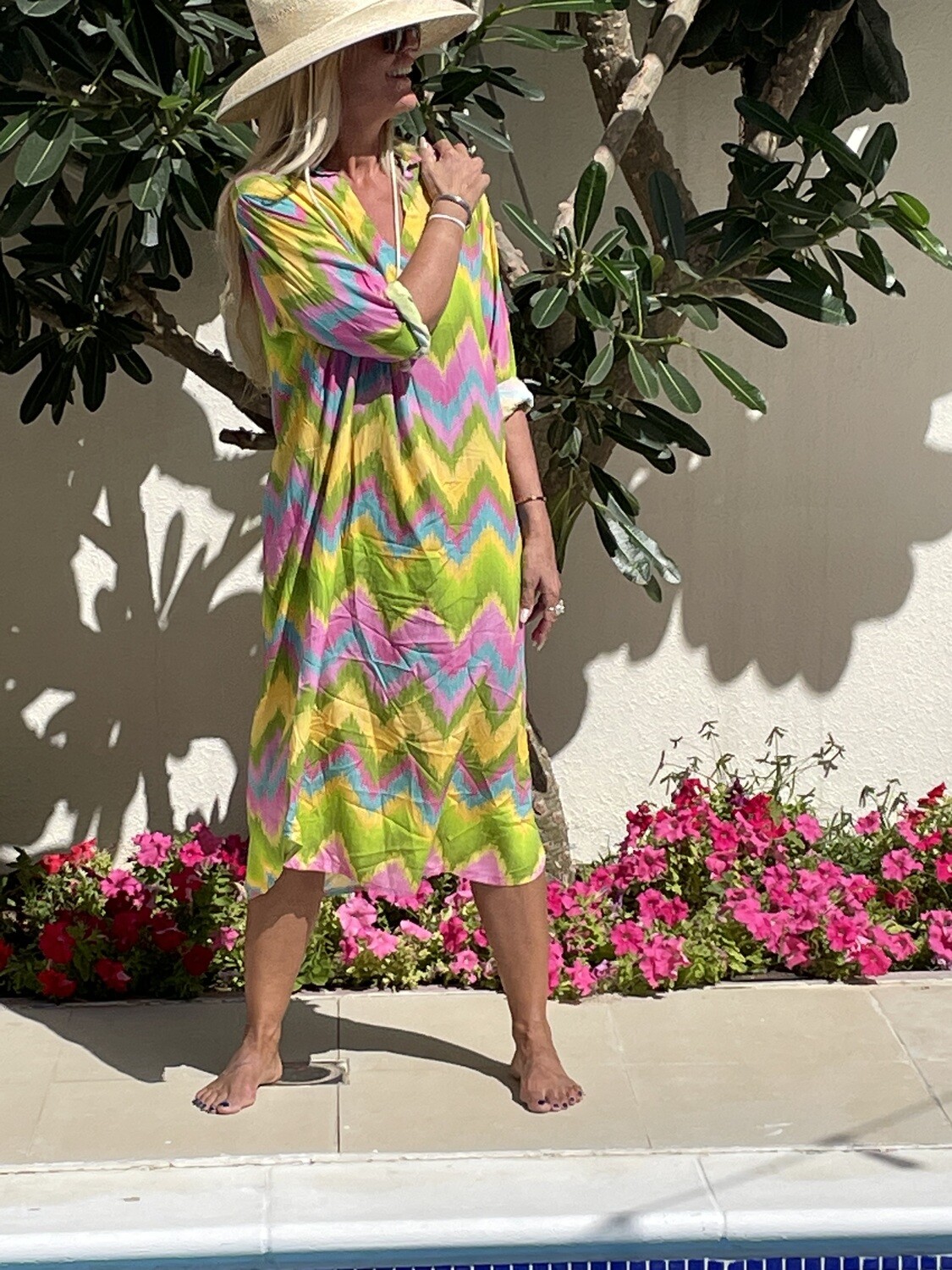Missoni Style Maxi Dress