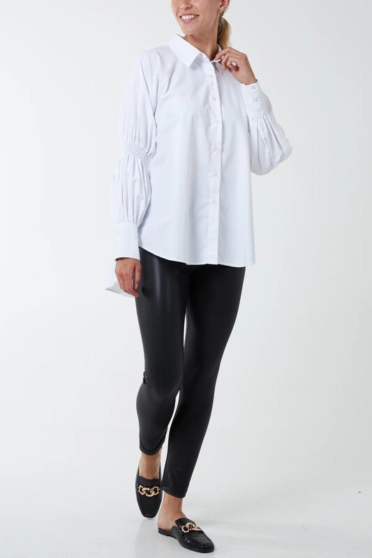 Fabulous High Waisted Pleather Leggings