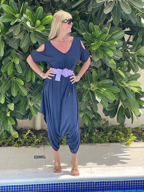Perfect Parachute Jumpsuit in Navy