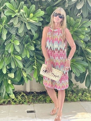 Missoni Print Halterneck Shift Dress