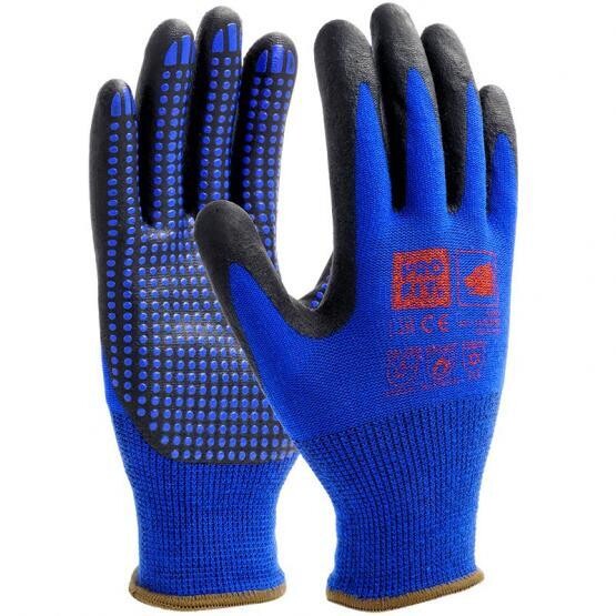 NI-Thermo Nitril-Feinstrickhandschuh, mit Punktbenoppung (144 Paar)