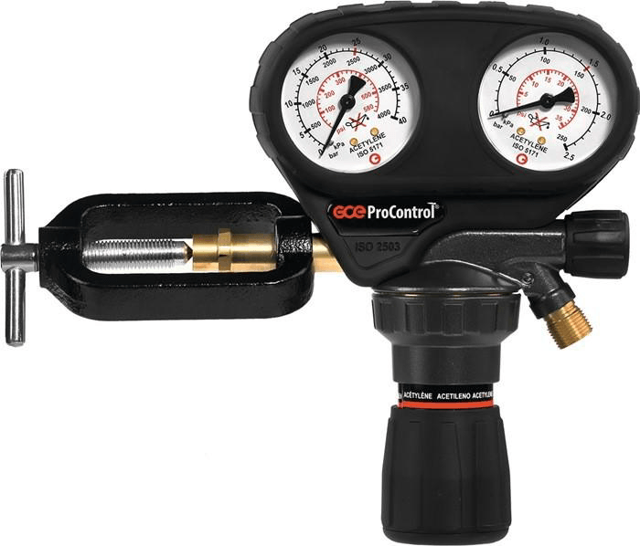 Flaschendruckminderer GCE Acetylen DINAC-PLUS bis 1,5 bar