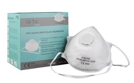 FFP2 Maske mit Ventil (200 Stück)