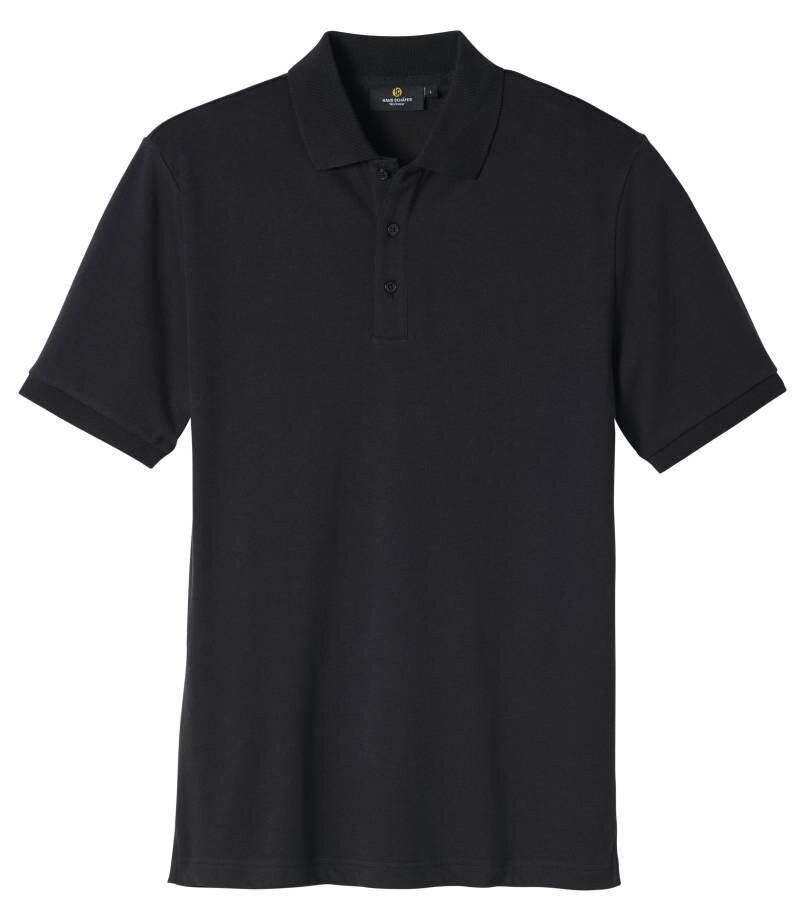 Polo Schwarz Basic