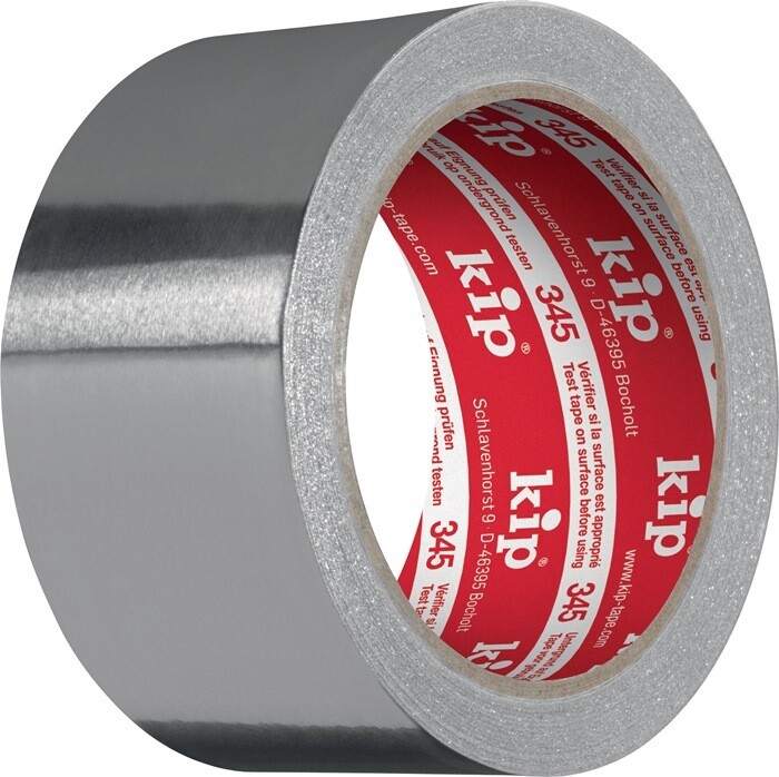 Aluminiumklebeband 345 mit Liner Länge 25 m Breite 50 mm (36 Rollen)