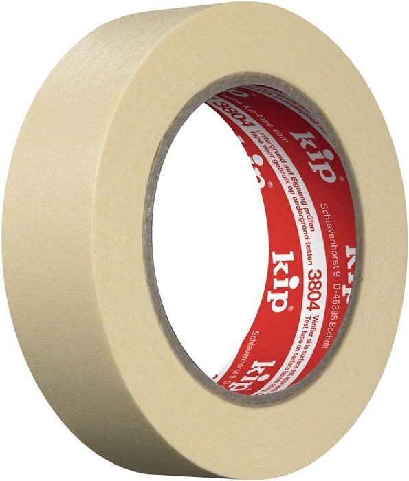 Feinkrepp 3804 MASKING-TEC® leicht gekreppt natur Länge 50 m Breite 30 mm (24 Rollen)