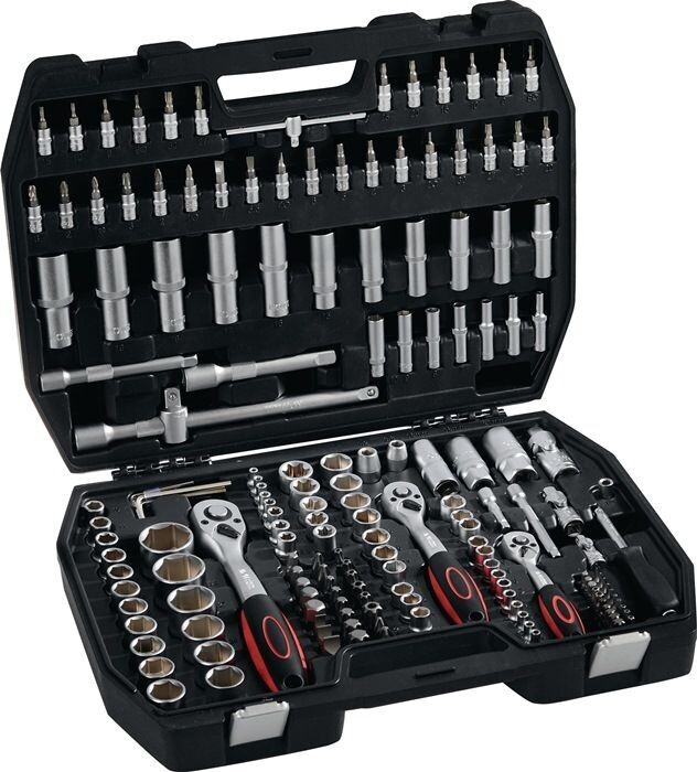 Steckschlüsselsatz 171-tlg.1/4+3/8+1/2 Zoll SW 4-32mm Z.72/72/72 6KT