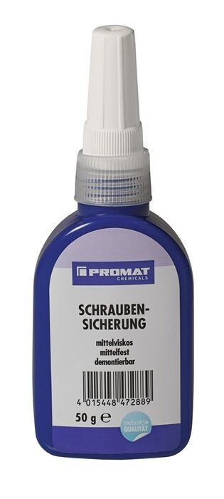Schraubensicherung 50g mittelfest mittelviskos blau Flasche