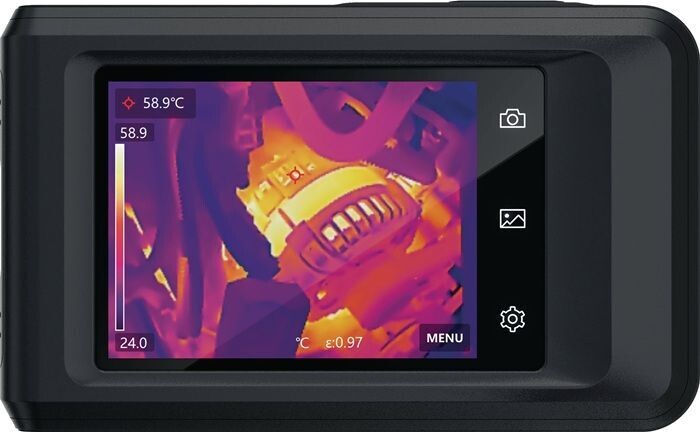 Wärmebildkamera TV 296 3,5Zoll Farb-Display 256x192