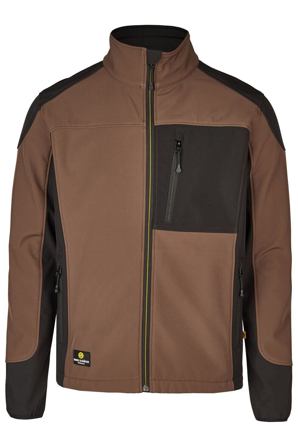 Softshelljacke Herren Braun Smart