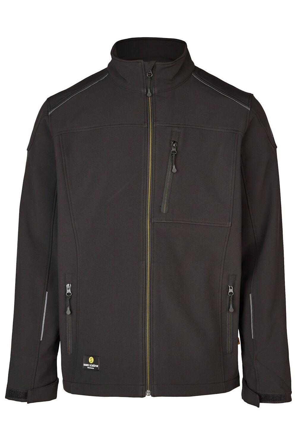Softshelljacke Herren Schwarz Smart